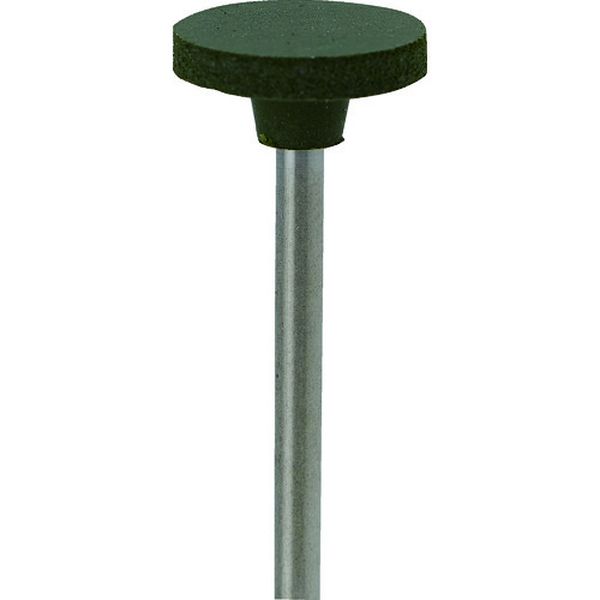 【メーカー在庫あり】 (株)ナカニシ ナカニシ グリーンポリッシャー 10本入 平型 φ12×2×軸φ2.34 GC ＃1..