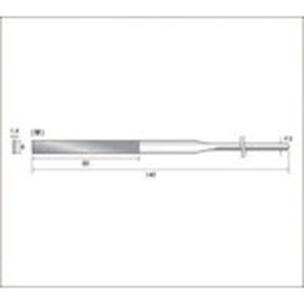 【メーカー在庫あり】 (株)ナカニシ ナカニシ ダイヤモンドヤスリ 平型 6×1.4×50 ＃200 57117 JP店