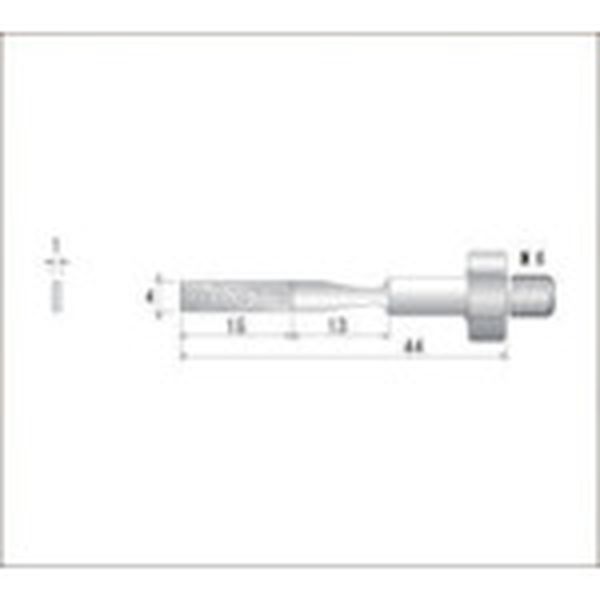 【メーカー在庫あり】 (株)ナカニシ ナカニシ 超音波研磨装置 電着ダイヤモンドヤスリ 平型 4×1×15 ＃3..