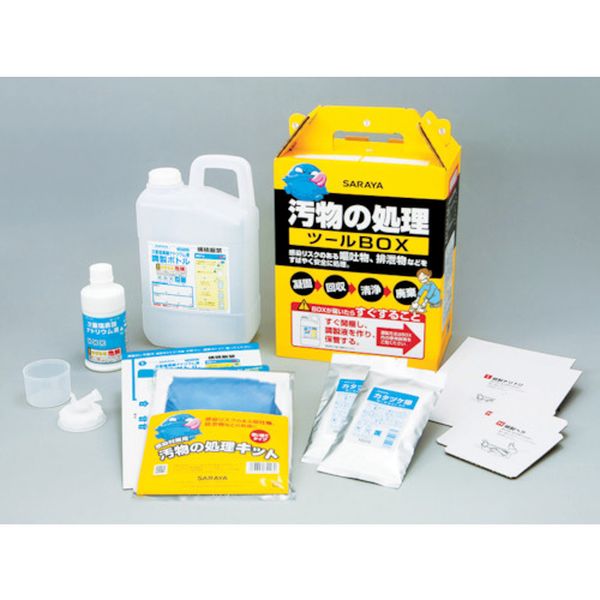 【メーカー在庫あり】 サラヤ(株) サラヤ 汚物の処理ツールBOX 65131 JP店