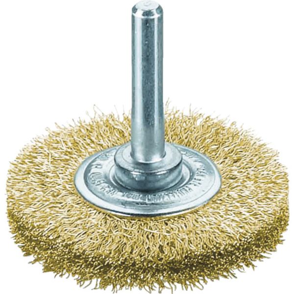 【メーカー在庫あり】 LESSMANN社 LESSMANN 軸付ホイルブラシ 真鍮線 0.2 φ50 415542 JP店