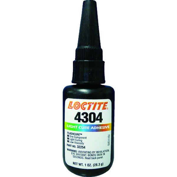 【メーカー在庫あり】 430428 ヘンケルジャパン(株)AG事業部 ロックタイト 紫外線可視光硬化型接着剤 4304 28g 4304-28 JP店