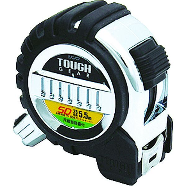 【メーカー在庫あり】 シンワ測定(株) シンワ コンベックス タフギアSD 幅25mm 長さ5.5m 尺相当目盛 80875 JP店