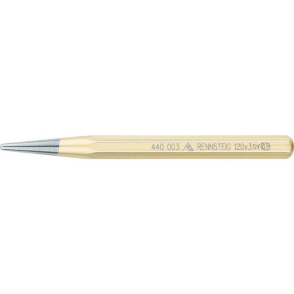 【メーカー在庫あり】 4400080 RENNSTEIG社 RENNSTEIG テーパーポンチ 120mm 先端径8mm 440-008-0 JP店