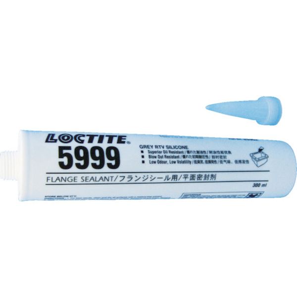 ・脱オキシムタイプです。・低臭気、非腐食性で、耐オイル不凍液性に優れています。・高粘度のため、組付け直後の即シール性に優れています。・剛性フランジにおいて長期耐久性を有します。・色：灰・容量(ml)：300・使用温度範囲(℃)：-55〜230・タイプ：シリコーン・粘度：ペースト(チキソ)・カートリッジタイプ・主成分:シリコーン・生産国 日本・JANコード 6902545339628・質量 450g・コード：377-7634 ・品目：59993005999-300楽天 JP店　