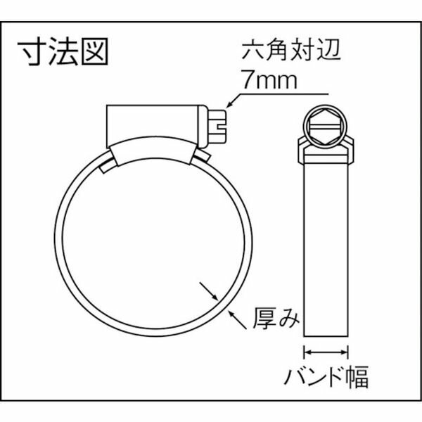 【メーカー在庫あり】 8SS アソー(株) ASOH ORBIT ホースクリップ SS 150〜180 8-S...
