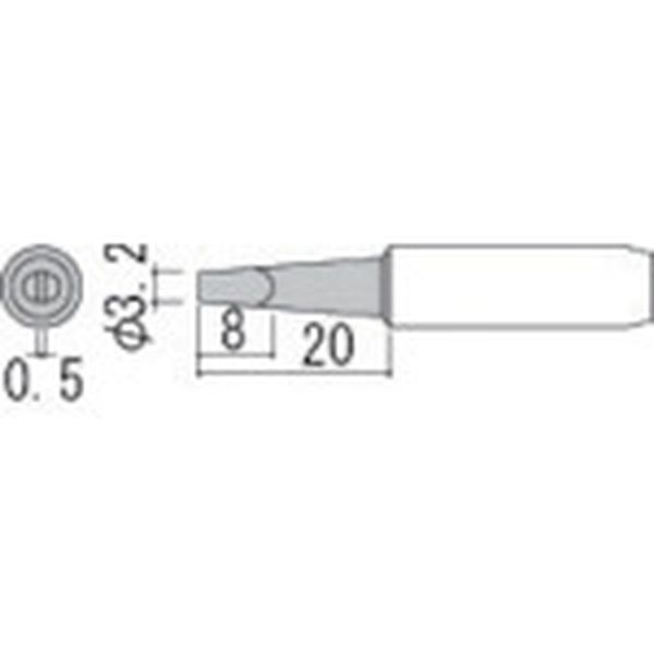 【メーカー在庫あり】 900LT3.2D 白光(株) 白光 こて先 3.2D型 900L-T-3.2D JP店