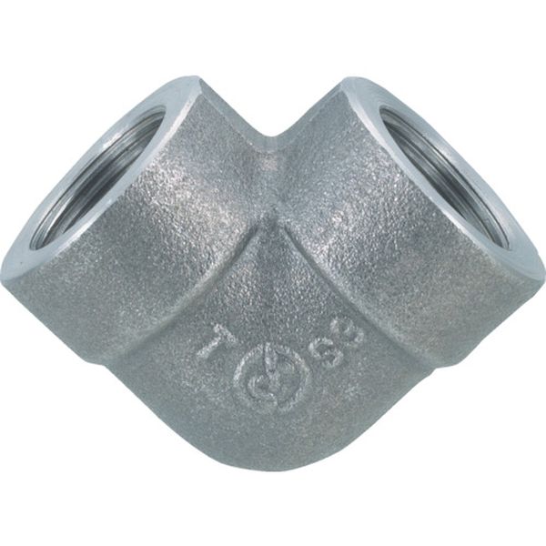 【メーカー在庫あり】 90EPT8A (株)フジトク フジトク 90°エルボ 90E 8A 炭素鋼 ねじ込み 90E-PT-8A JP店
