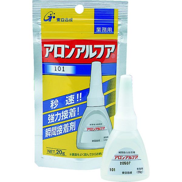 【メーカー在庫あり】 AA10120AL 東亜合成(株) アロン アロンアルファ 101 20g アルミ袋 (1本＝1袋) AA-101-20AL JP店