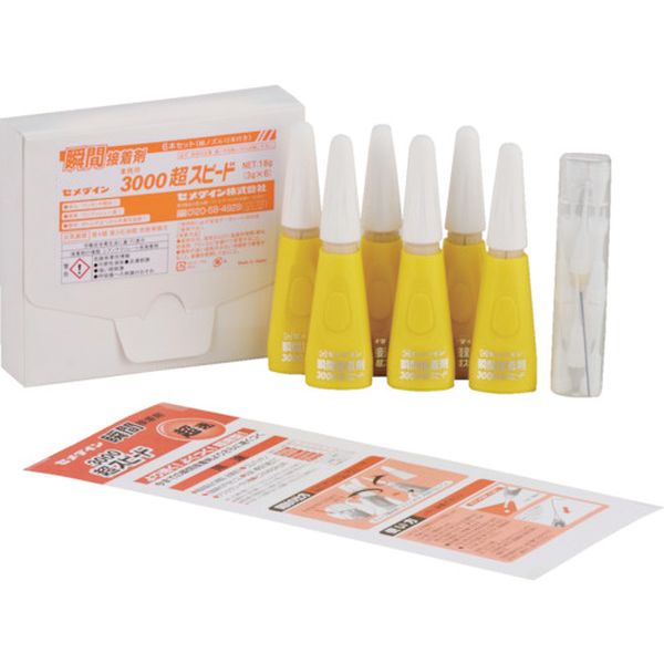 【メーカー在庫あり】 AC139 セメダイン(株) セメダイン 瞬間接着剤 業務用3000超スピード 3g×6本 AC-139 AC-139 JP店