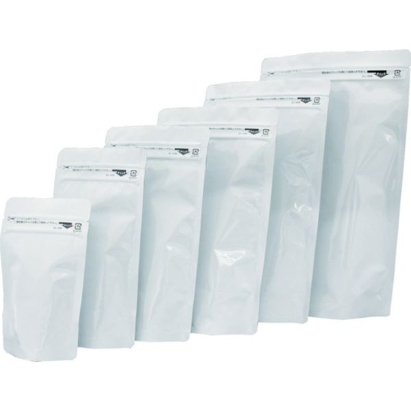 【メーカー在庫あり】 AL18W 「ラミジップ」 アルミタイプ 白 260×180＋53 (50枚入) AL-18W JP店