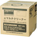 【メーカー在庫あり】 ALPMPCB トラスコ中山(株) TRUSCO αマルチクリーナー 20L ALP-MPCB JP店