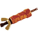 【メーカー在庫あり】 メタルファスナー(ハンド用) 1/4ドリル用(銅色) 10個入り ATI556WNX JP店
