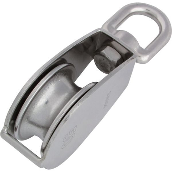 【メーカー在庫あり】 B1119 (株)水本機械製作所 水本 滑車 ステンレス 豆ブロック 基本使用荷重0.07t ..