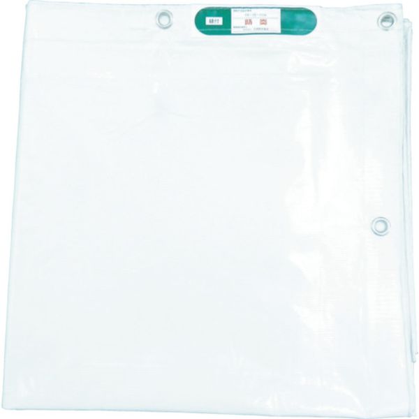 【メーカー在庫あり】 B242 (株)ユタカメイク ユタカメイク 白防炎シート普及型 1.8m×5.1m B-242 JP店