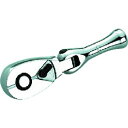 【メーカー在庫あり】 6.3sq.フレックスショートラチェットハンドル 歯数36枚 差込角6.35mm 全長80mm BR2FS JP店