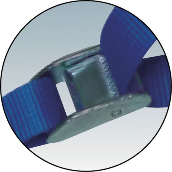 【メーカー在庫あり】 C01N020000A (株)テザック TESAC ラッシングベルト(ベルト荷...