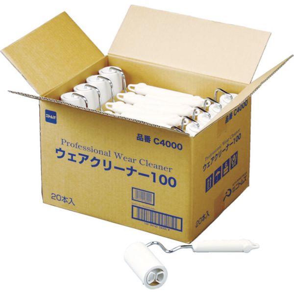 ・クリーンルームや食品加工の前室など異物混入防止用衣類用クリーナーです。・角度付で肩周り・背中などでの一人使用もラクラクです。・幅(mm):113・長さ(mm):290・テープサイズ:100mm幅×90周・入数(本):20・グリップ:ポリプ...