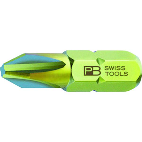 【メーカー在庫あり】 C61900 PBスイスツールズ社 PBスイスツールズ 1/4″HEXプラスビット 刃先［［＋］］0 全長25mm C6-190-0 JP店