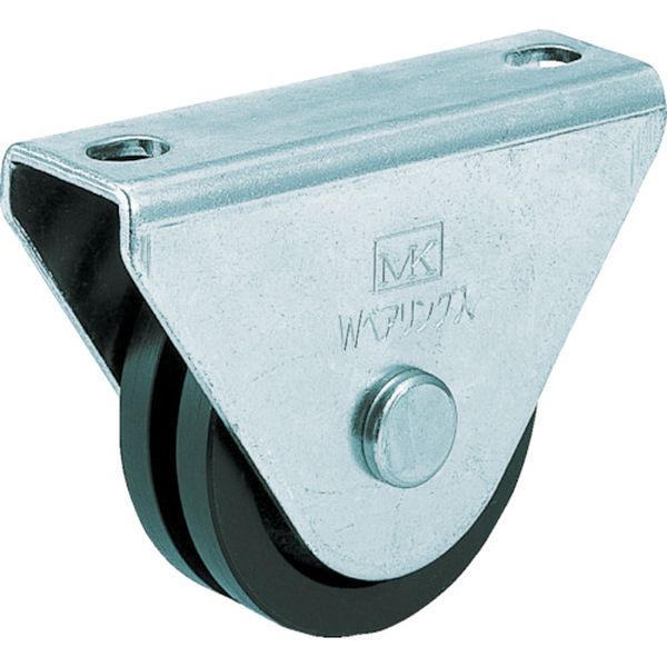 【メーカー在庫あり】 (株)丸喜金属本社 MK 枠付重量車 90mm コ型 C-1350-90 JP