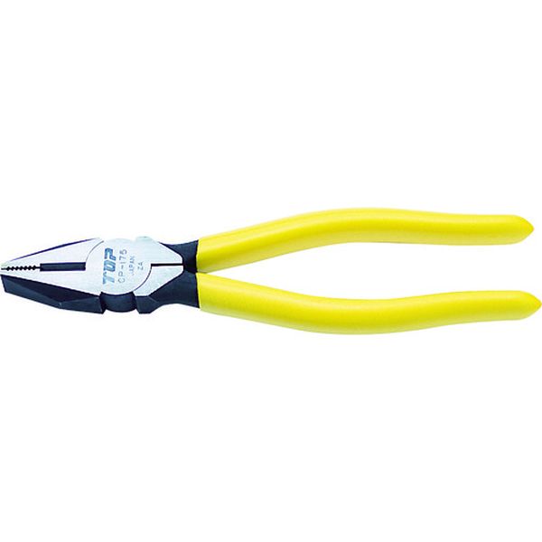 【メーカー在庫あり】 CP175G トップ工業(株) TOP ペンチ(ビニールグリップ) 175mm CP-175G JP店