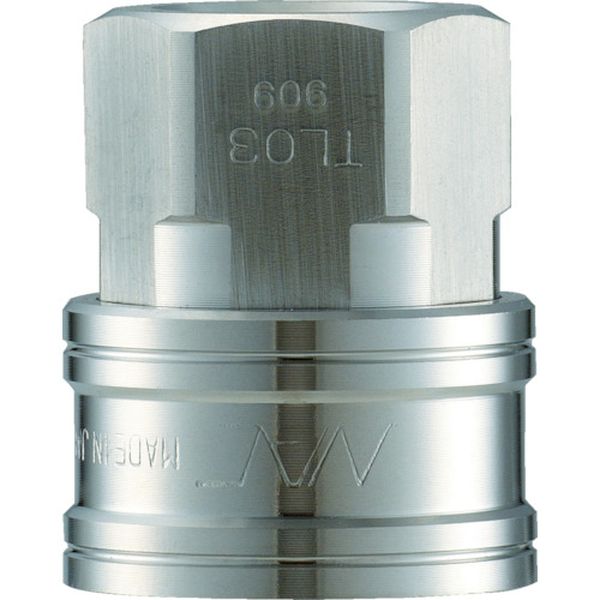 【メーカー在庫あり】 長堀工業(株) ナック クイックカップリング TL型 ステンレス製 オネジ取付用 CTL04SF3 JP