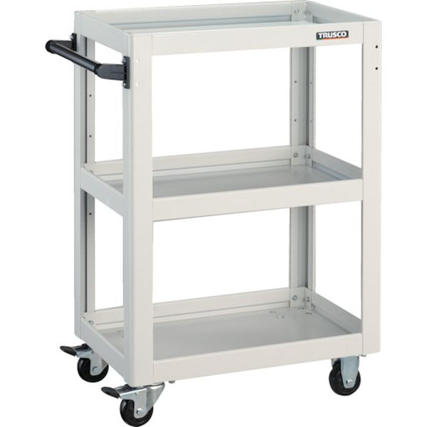 【メーカー在庫あり】 DLWS963W トラスコ中山(株) TRUSCO ツールワゴン ドルフィン 600X400 ホワイト D..