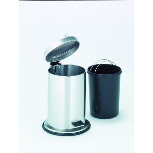 ・中容器付です。・トイレ用汚物入れ。・間口(mm)：218・奥行(mm)：218・高さ(mm)：295・容量(L)：3・本体:ステンレス(SUS410)・内容器:ポリプロピレン(再生樹脂)・生産国 台湾・JANコード 4904771645605・質量 1kg・コード：368-4989 ・品目：DS2383030DS-238-303-0楽天 JP店　