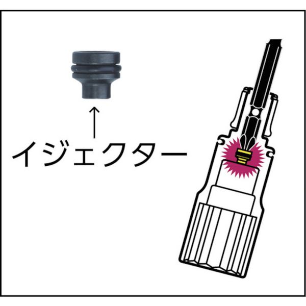 【メーカー在庫あり】 (株)スーパーツール スーパー 電ドル用ソケットビット(着脱式) プロスペック 24×6.35mm DSE24 JP店