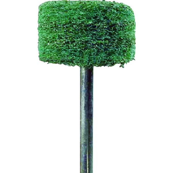 ・加工素材へのあたりがソフトでなじみが良く、平面、曲面を問わず作業ができます。・研削時の発熱が少なく被削材の研削焼けが起こりません。・粒度(#)：400・外径(mm)：20・幅(mm)：10・軸径(mm)：3.0・軸長(mm)：35・砥材：不織布・最高使用回転数(rpm)：3000・全長(mm)：45.0・積層タイプ・適合素材：工具鋼、合金鋼、樹脂、ゴム、一般鋼、ステンレス、アルミニウム、銅・生産国 日本・JANコード 4571130866829・質量 12g・コード：499-1524 ・品目：EA5034EA5034楽天 JP店　