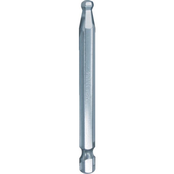 【メーカー在庫あり】 EA645MMX75 六角棒ビット テーパーヘッド 対辺6.35mm 溝9mm ...