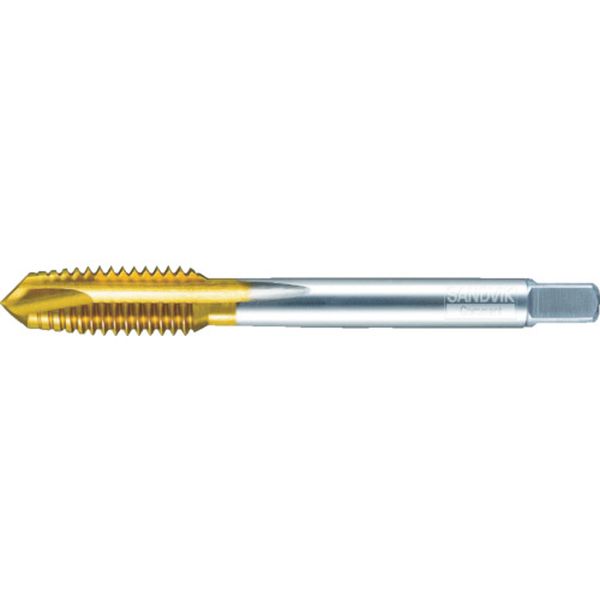 ・高生産性タップ工具です。・長い工具寿命と優れた切りくず処理による、高い安定性です。・耐熱性の高いTiNコーティングにより、熱がこもりやすい被削材でも長寿命です。・被削材別にタップを取り揃えているため、選択が容易・通り穴加工用。・被削材：鋼、鋳鉄、アルミ合金。・精度：6H・呼び寸法：M8・ピッチ(mm)：1.25・ねじ長さ(mm)：18・全長(mm)：70・シャンク径(mm)：6.2・シャンク四角部(mm)：5.0・下穴径(mm)：6.75・食い付山数：4.5山・加工ねじ：メートルねじ・表面処理：TiNコーティング・刃数(枚)：3・刃径(mm)：8・刃長(mm)：18・高速度鋼(HSS-E)・生産国 スウェーデン・コード：605-9724 ・品目：EP0CPJ2M8EP0CPJ2-M8楽天 JP店　