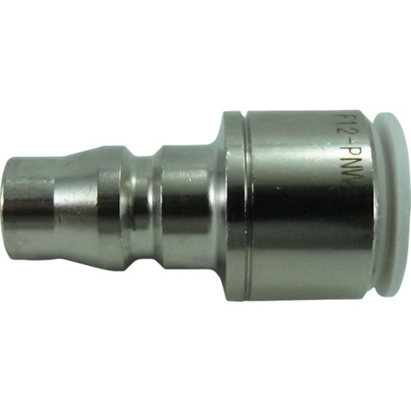 【メーカー在庫あり】 F12PNW 千代田通商(株) チヨダ ファイブ内蔵カップリングストレートプラグ W(白)12mm F12-PNW JP店