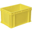【メーカー在庫あり】 F21 DICプラスチック(株) DIC F型コンテナ外寸:W424×D291×H244.5 黄 F-21 JP店