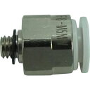 【メーカー在庫あり】 F6M5MW 千代田通商(株) チヨダ ファイブメイルコネクタ W(白)6mm・M5X0.8 F6-M5MW JP店