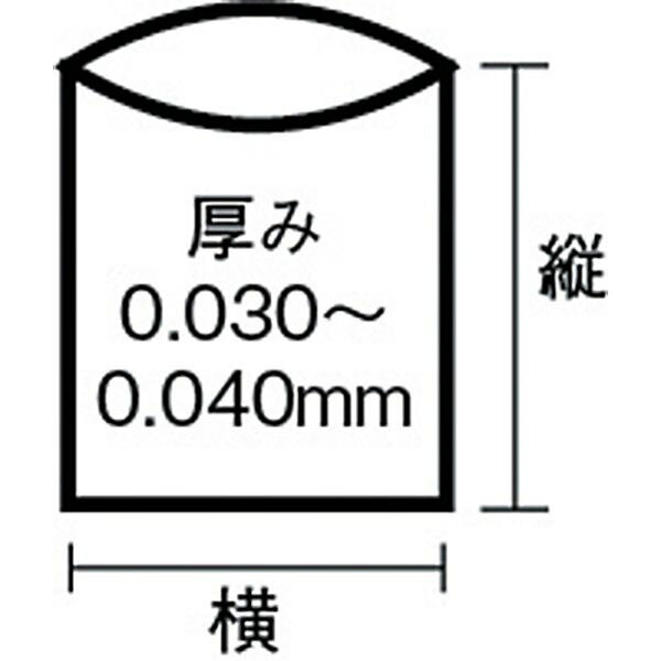 【メーカー在庫あり】 F7CCL F-7C 環優包装ゴミ袋フォルタ 70L 透明 (1袋(PK)＝100...