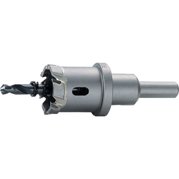 ・シャンクとの一体構造でカッター剛性を高め、芯振れがなく真円度の高い穴あけができます。・被削材:ステンレス(7mm)、鋼板、アルミ、鋳物、合板、FRP、石こう、塩ビなど。・刃径(mm)：44・ふところ深さ(mm)：30・シャンク形状：三面取(ストレート)・シャンク径(mm)：10・刃厚(mm)：2.8・全長(mm)：111・有効切削能力(mm)鉄板：13・有効切削能力(mm)：ステンレス7、鋼板13(ボール盤では25)・適合機種：電気ドリル・ボール盤・磁気ボール盤・刃部:超硬チップ・センタードリル:コバルト高速度鋼・生産国 日本・JANコード 4993452220446・質量 240g・コード：105-1652 ・品目：FA44FA44楽天 JP店　