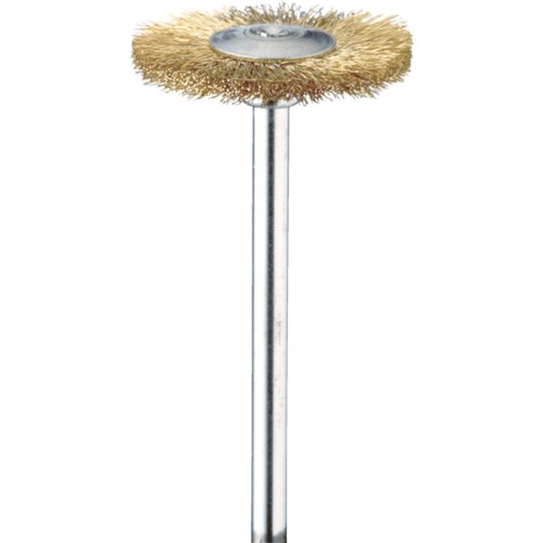 【メーカー在庫あり】 ミニター(株) ミニモ 金属ブラシ ホイール 真鍮 φ12 (10本入) FC4041 JP店