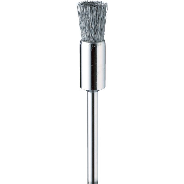 ・耐熱性、耐摩耗性、耐久性に優れた金属線材です。・毛材：ステンレス・外径(mm)：10・幅(mm)：10・毛丈(mm)：10・軸長(mm)：44・軸径(mm)：3.0・全長(mm)：54・線径(mm)：0.1・最高使用回転数(rpm)：10000・形状：エンド型・適合素材：工具鋼、合金鋼、一般鋼、ステンレス、アルミニウム、銅・生産国 日本・JANコード 4571130887282・質量 63g・コード：499-3713 ・品目：FC4573FC4573楽天 JP店　