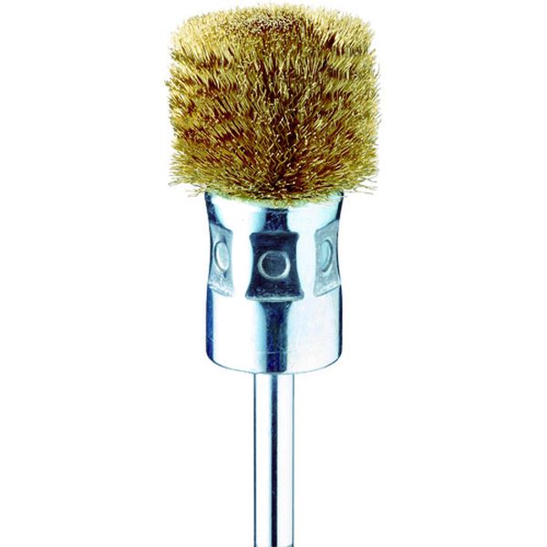 ・耐熱性、耐摩耗性、耐久性に優れた金属線材です。・毛材：真鍮・外径(mm)：30・幅(mm)：30・毛丈(mm)：25・軸長(mm)：60・軸径(mm)：6.0・全長(mm)：85・線径(mm)：0.15・最高使用回転数(rpm)：3000・適合素材：工具鋼、合金鋼、一般鋼、ステンレス、アルミニウム、銅・生産国 日本・JANコード 4571130887626・質量 76g・コード：499-3781 ・品目：FC4832FC4832楽天 JP店　