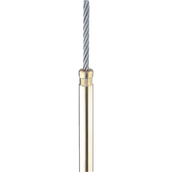・穴口エッジ、穴内周面、交差穴のバリ取り、面取りに最適なブラシです。・最高使用回転数(rpm):1200・軸径(mm):6.0・全長(mm):80.0・外径(mm):2.5・毛材:ステンレスロープ・線径(mm):-・タイプ:ロープソフト・ブラシ長(mm):30・適合素材:樹脂、ゴム、一般鋼、ステンレス、アルミニウム、銅・生産国 日本・JANコード 4571130889491・質量 18gFD2324