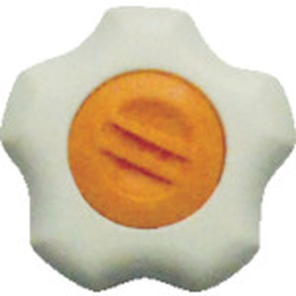 【メーカー在庫あり】 FITWM12O5P 三星産業貿易(株) 三星 フィットノブ M12 本体/白 キャップ/橙 (5個入り) FIT-W-M12-O-5P JP店