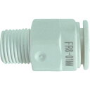 【メーカー在庫あり】 FR801MW 千代田通商(株) チヨダ チューブ継手 ファイブ樹脂メイルコネクタ W(白) 8mm・R1/8 FR8-01MW JP店