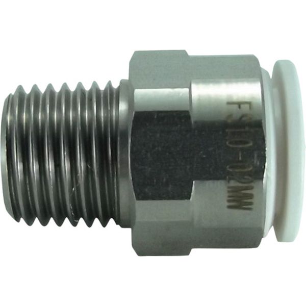 �ڥ᡼�����߸ˤ���� FS1002MW �������̾�(��) ����� �ե�����SUS�ᥤ�륳�ͥ��� �� 10mm��R1/4 FS10-02MW JPŹ