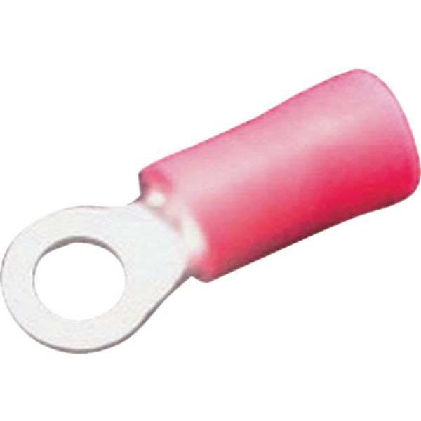 【メーカー在庫あり】 FV1.25M4 日本圧着端子製造(株) JST ビニル絶縁付丸型端子(F形) 100個入り FV1.2..