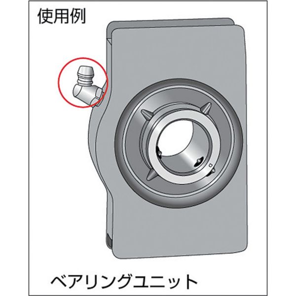 【メーカー在庫あり】 (株)エーゼット エーゼット グリースニップル真鍮 1/8PTJIS ...