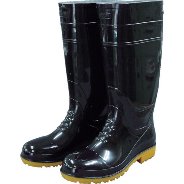 【メーカー在庫あり】 GLA1LB 福山ゴム工業(株) 福山ゴム 耐油長靴先芯入り ガロア＃1ブラックL GLA1-LB JP店
