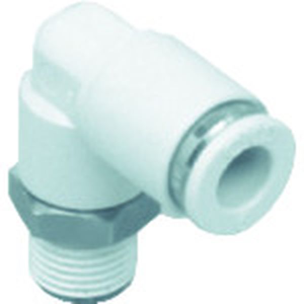 【メーカー在庫あり】 GWL46 CKD(株) CKD チューブ継手 ニュージョイントエルボタイプ 適合チューブ外径4mm 接続口径R1/8 GWL4-6 JP店