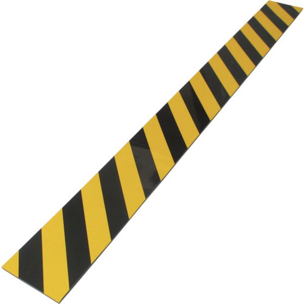 【メーカー在庫あり】 HTR10028T 日東エルマテリアル(株) 日東エルマテ 反射トラクッション 8mm×100mm×2m 黄/黒 HTR-100-2-8T JP店