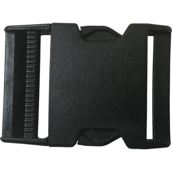 【メーカー在庫あり】 (株)ユタカメイク ユタカ 金具 Aバックル A50×L78 ブラック JA09 JP店